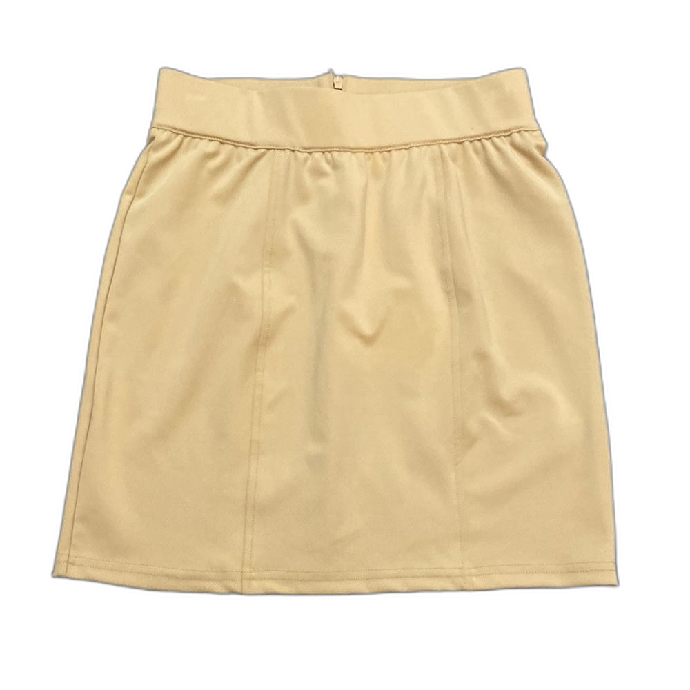 Say What Tan Pencil Skirt